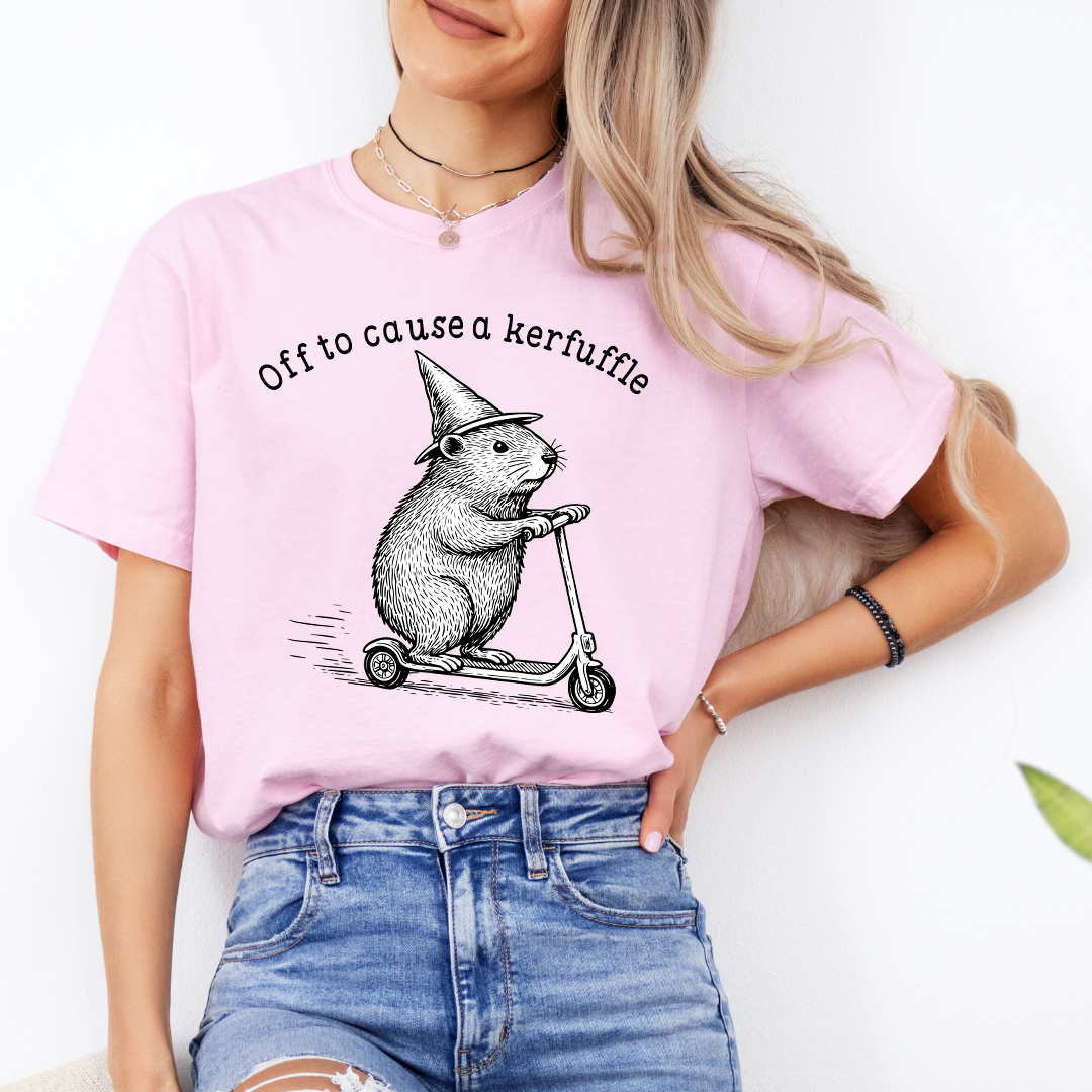 Off To Cause A Kerfuffle Tee