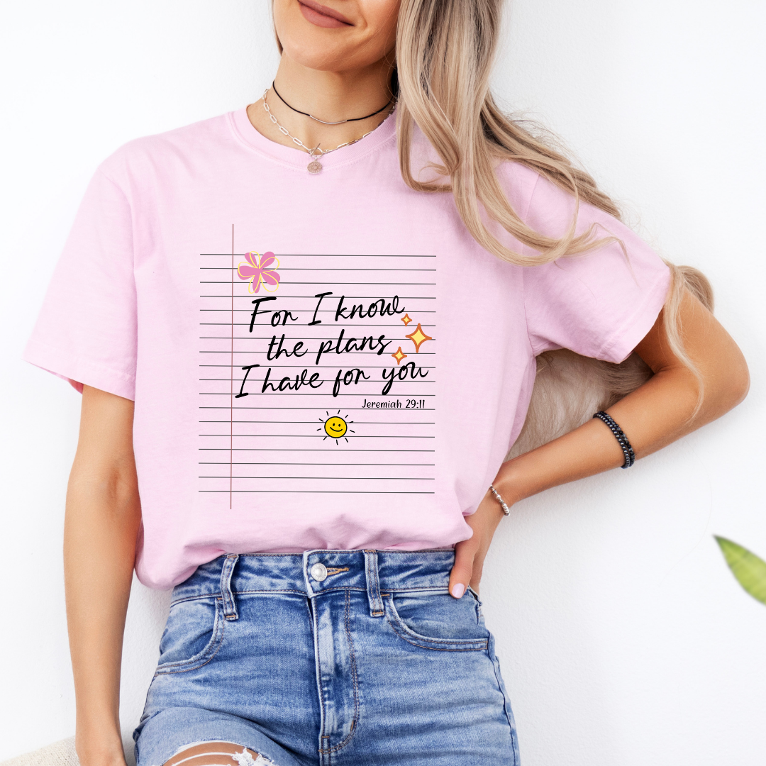 For I Know The Plans Tee