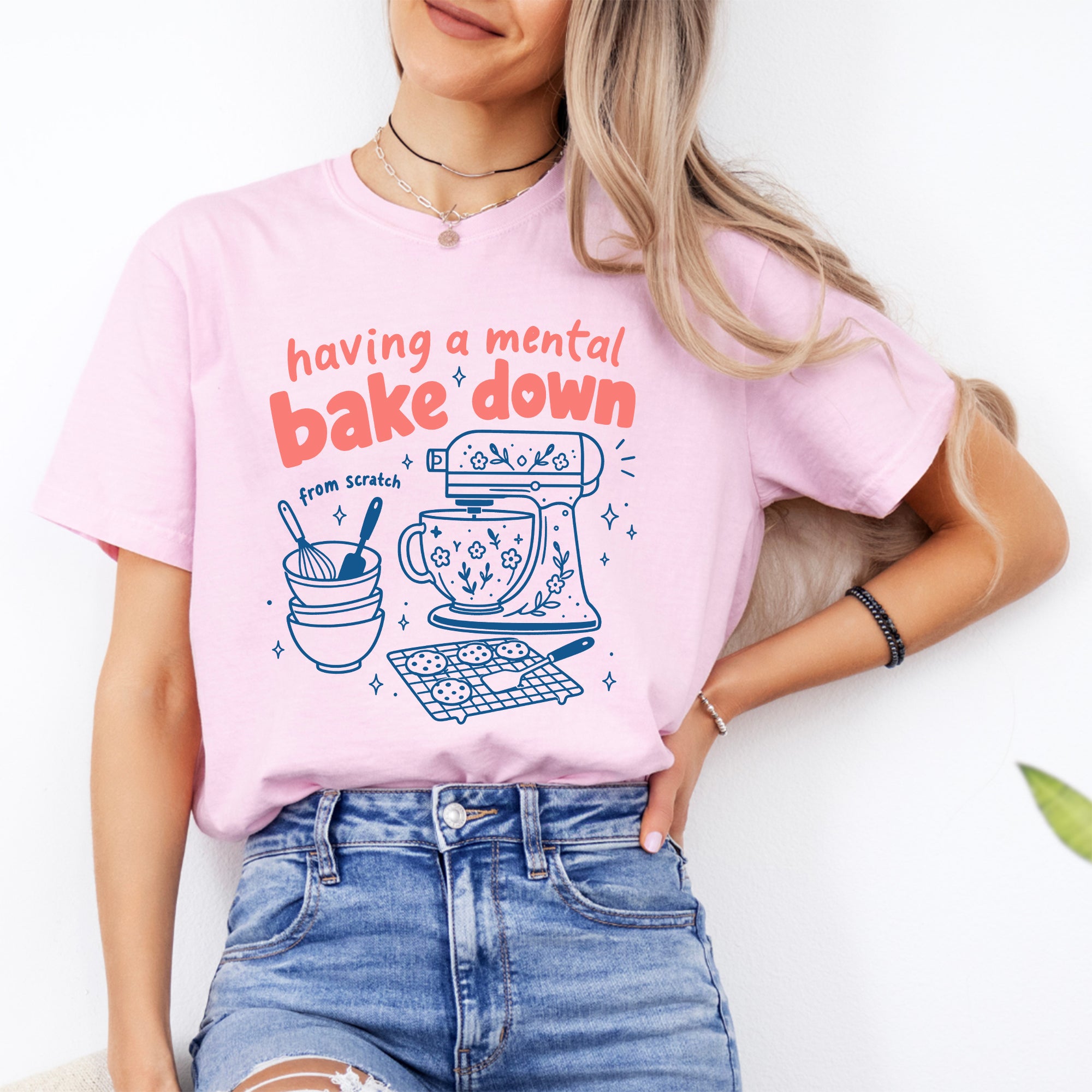 T-Shirt „Ich habe gerade einen mentalen Zusammenbruch“