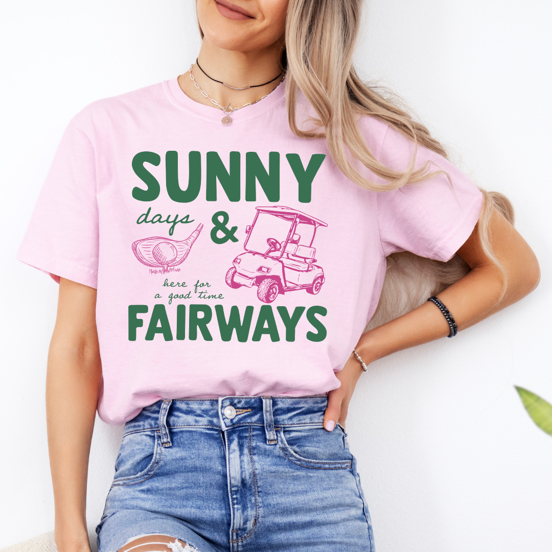 Sunny Days And Fairways Tee