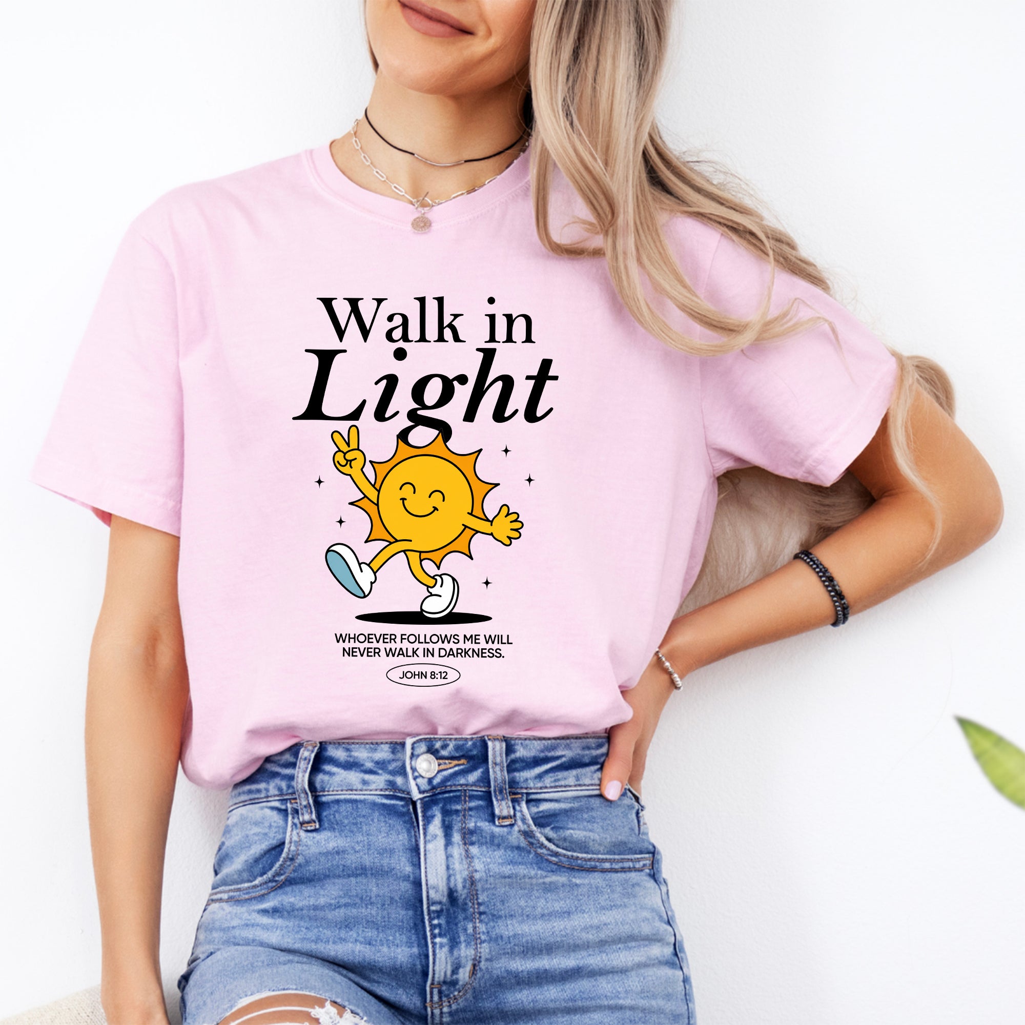 Camiseta «Camina en la luz»