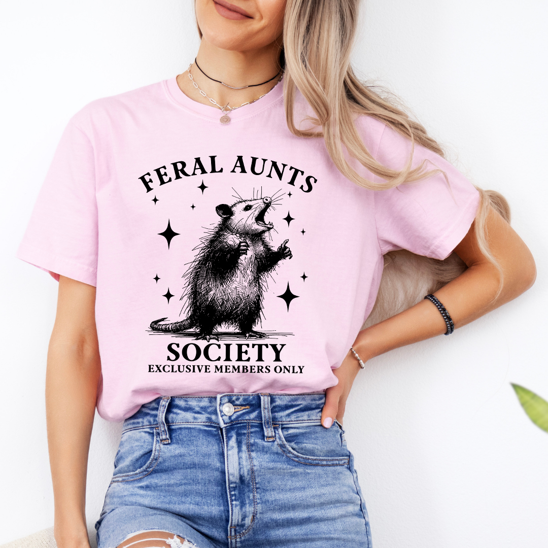 Feral Aunts Society Tee