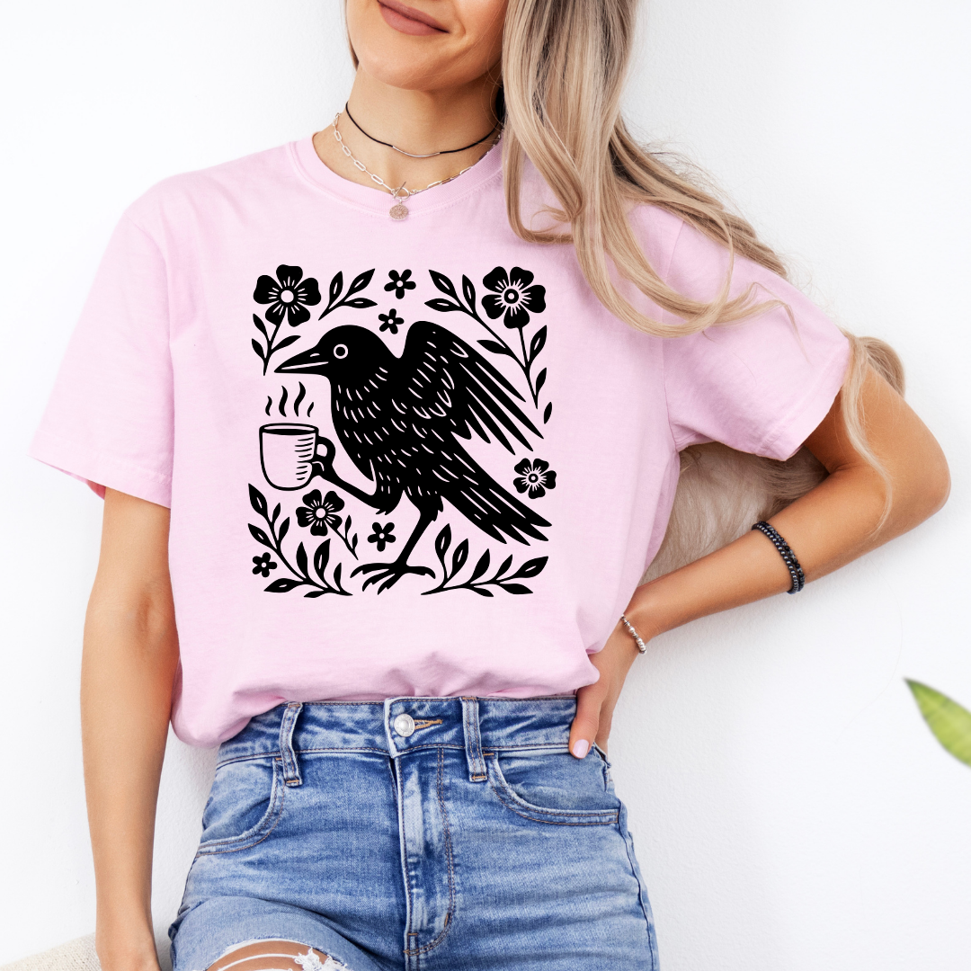 Boho Crow Tee