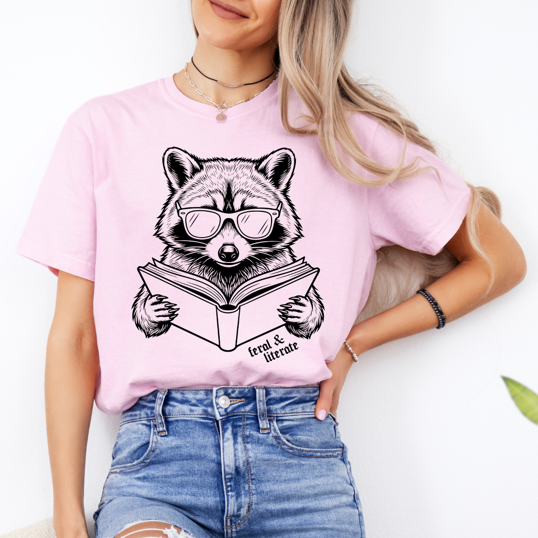 Feral & Literate Roccoon Tee