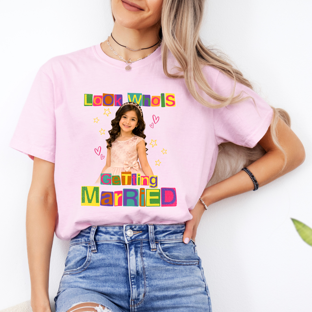 Personalised Getting Married Tee