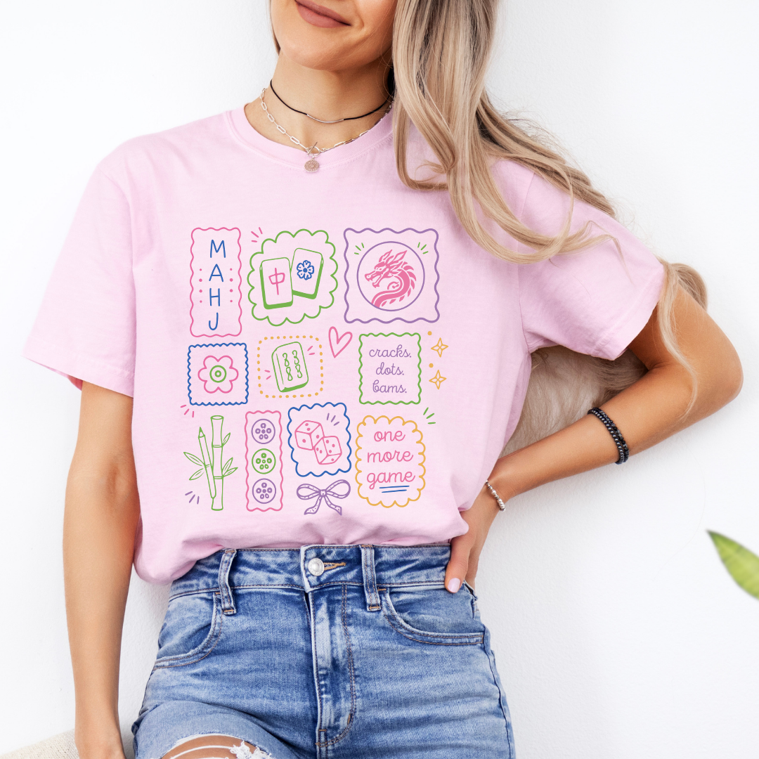 Mahjong Player Tee