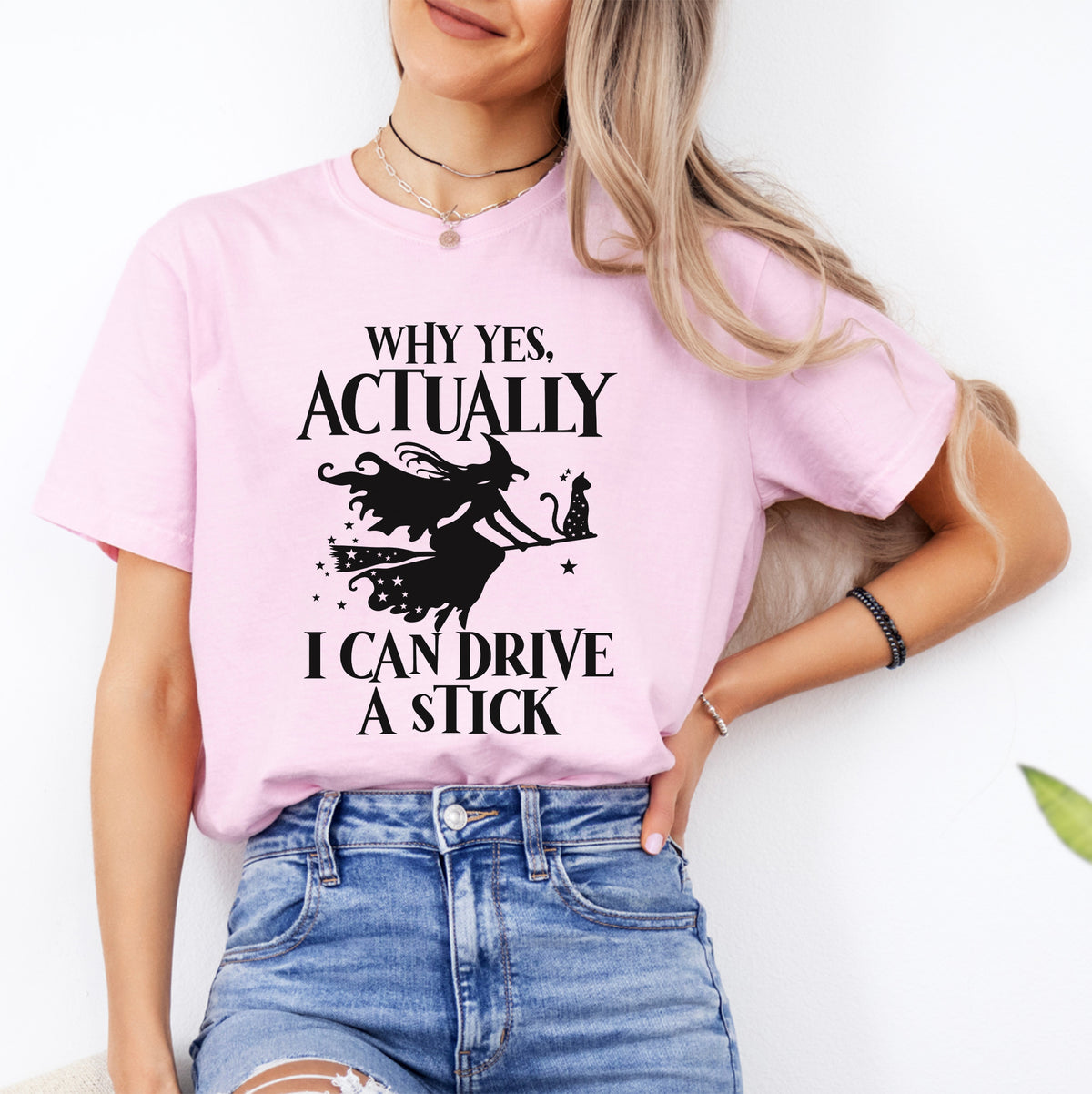 Yes Actually I Can Drive A Stick Tee