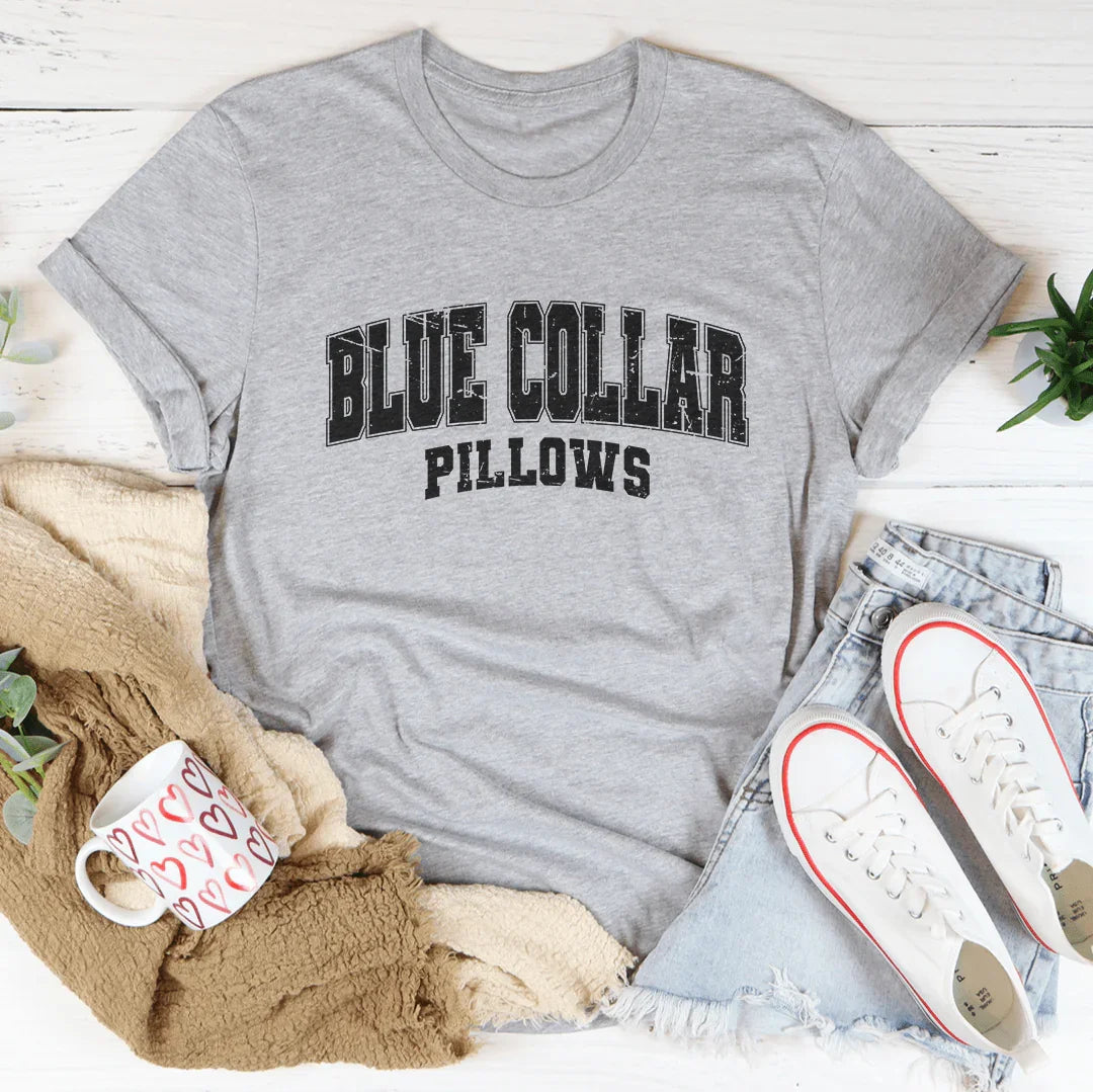 Blue Collar Pillows Tee Athletic Heather / S Peachy Sunday T-Shirt
