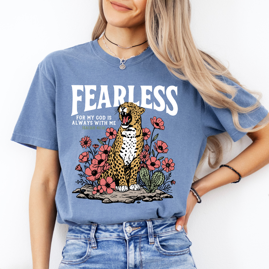 Fearless Vintage Leopard Tee