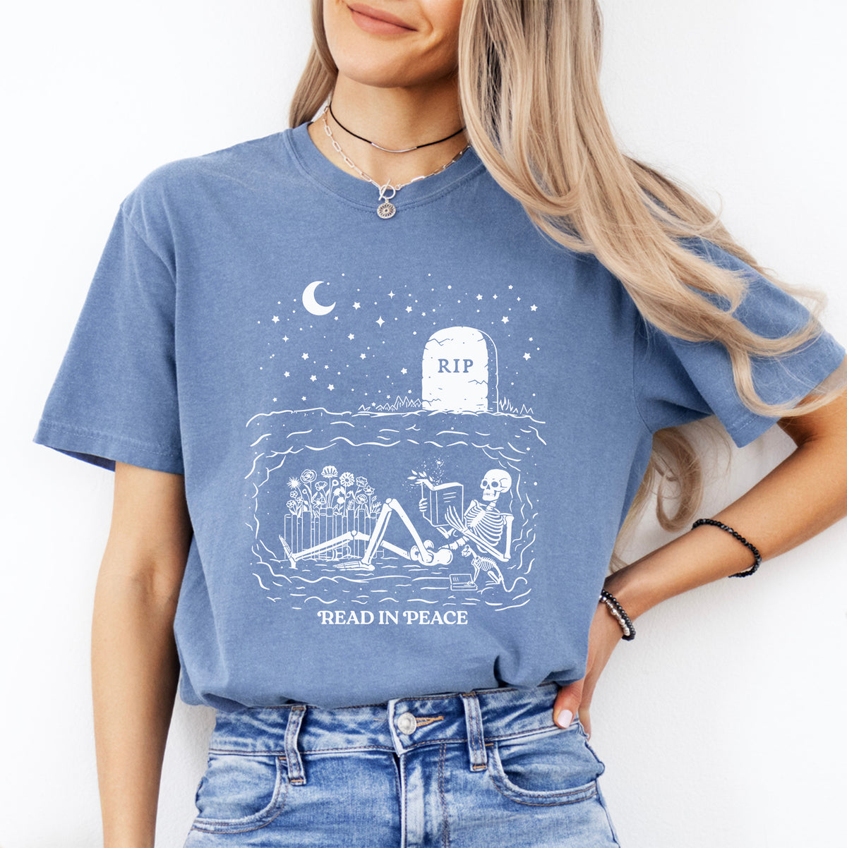 Read In Peace Bookish Tee