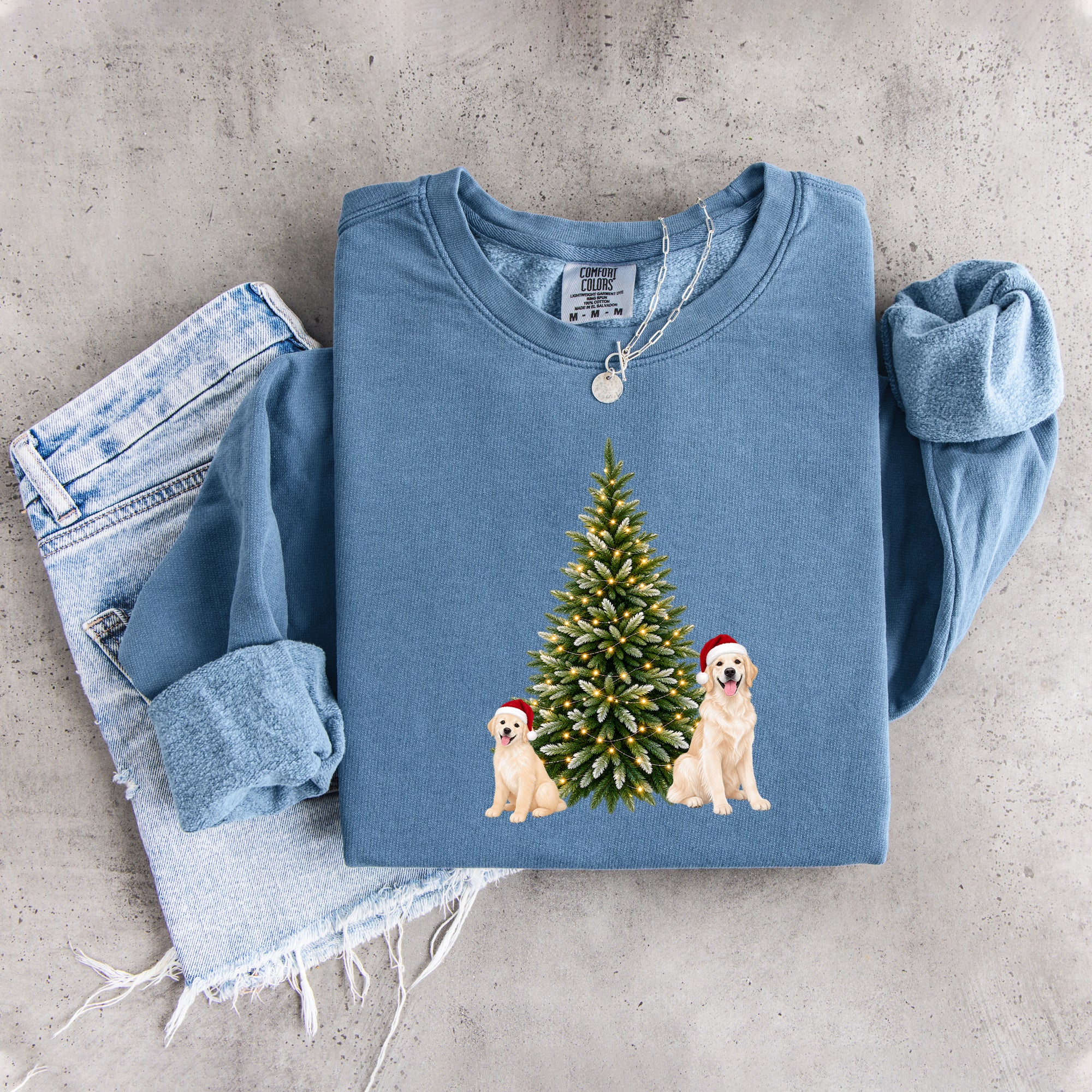Personalized Dog Christmas Sweatshirt