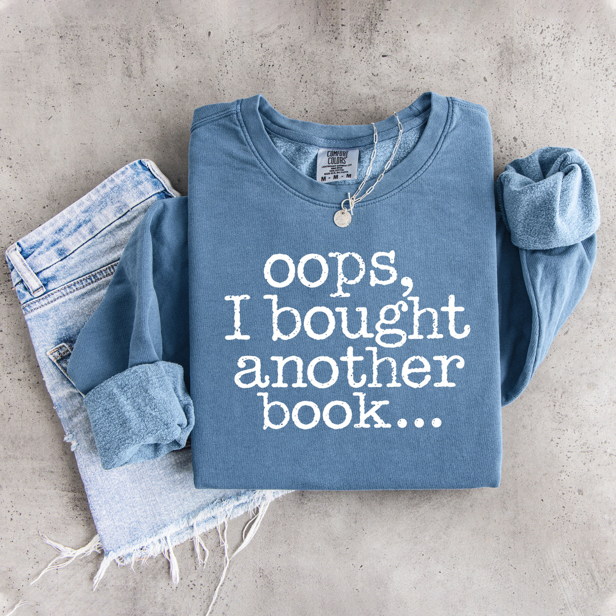 Sudadera de humor para amantes de los libros: «Vaya, he comprado otro libro...»