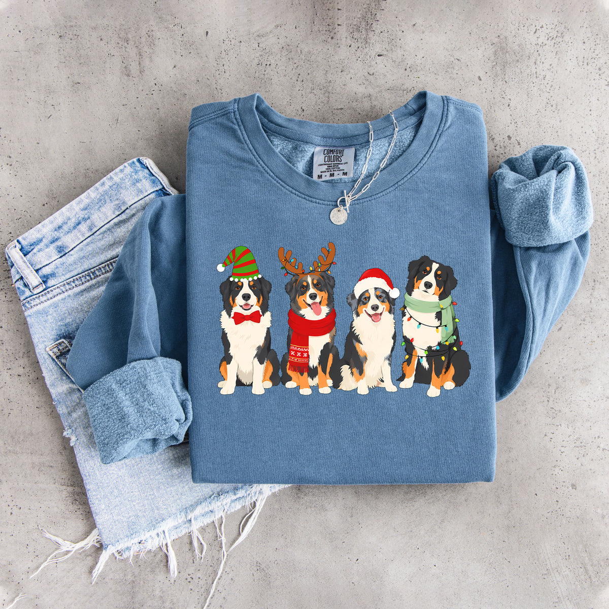Bernese Mountain Dog Christmas Sweatshirt