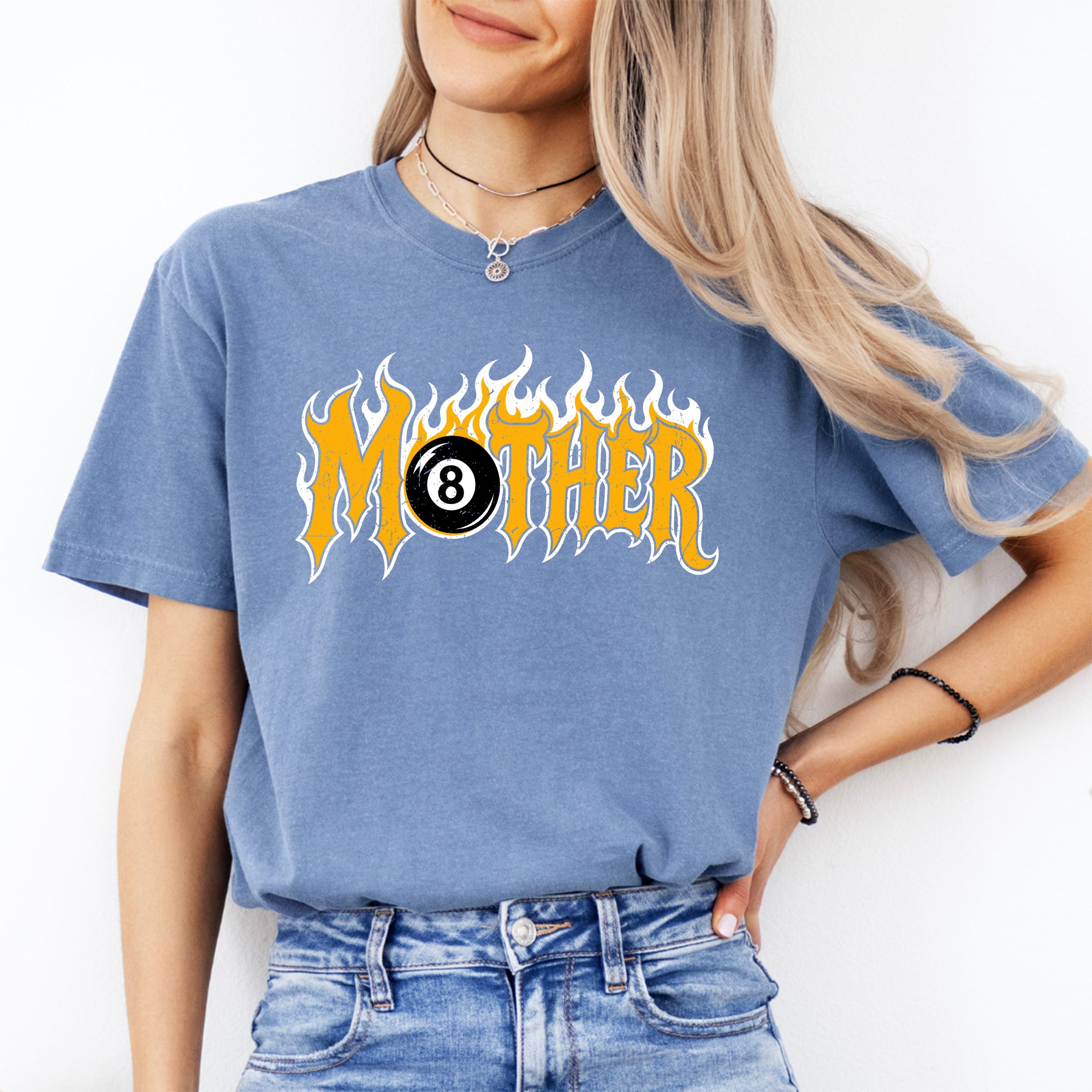 Trendy 8 Ball Mother Tee