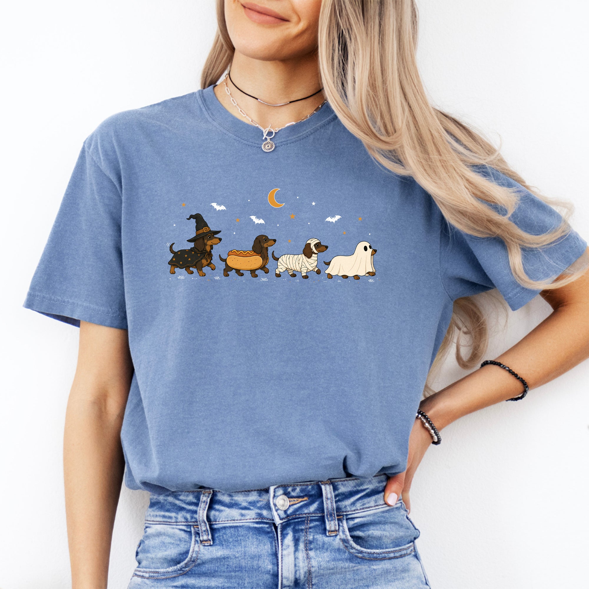 T-shirt « Costumes de teckel pour Halloween »