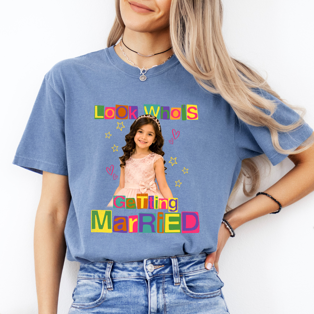 Personalised Getting Married Tee