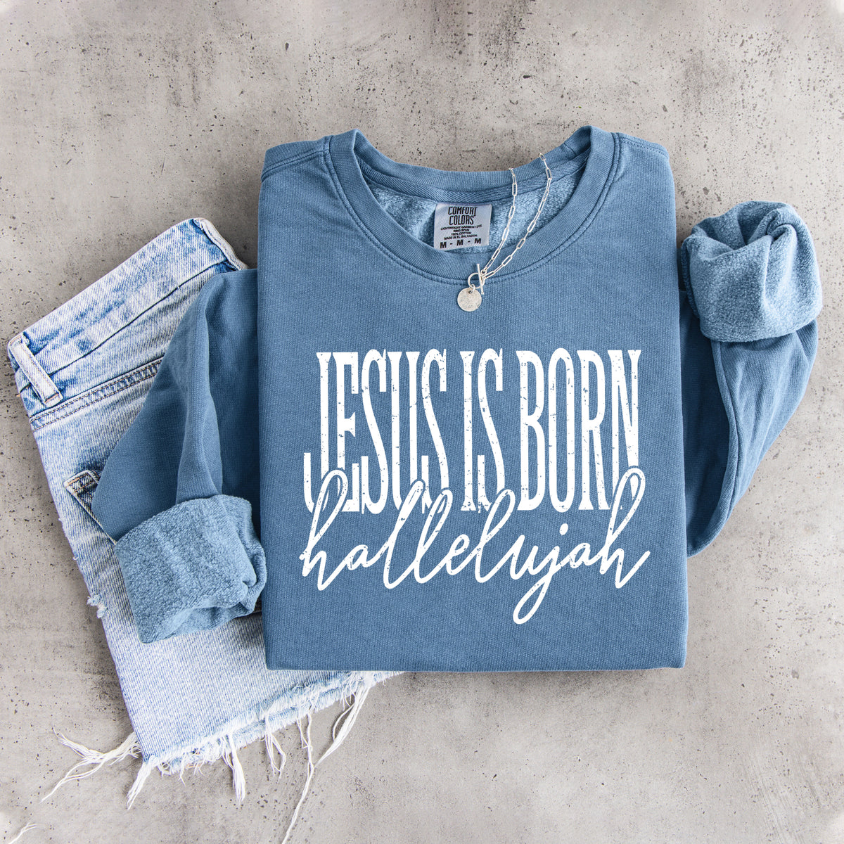 Sudadera «Jesús ha nacido, aleluya»