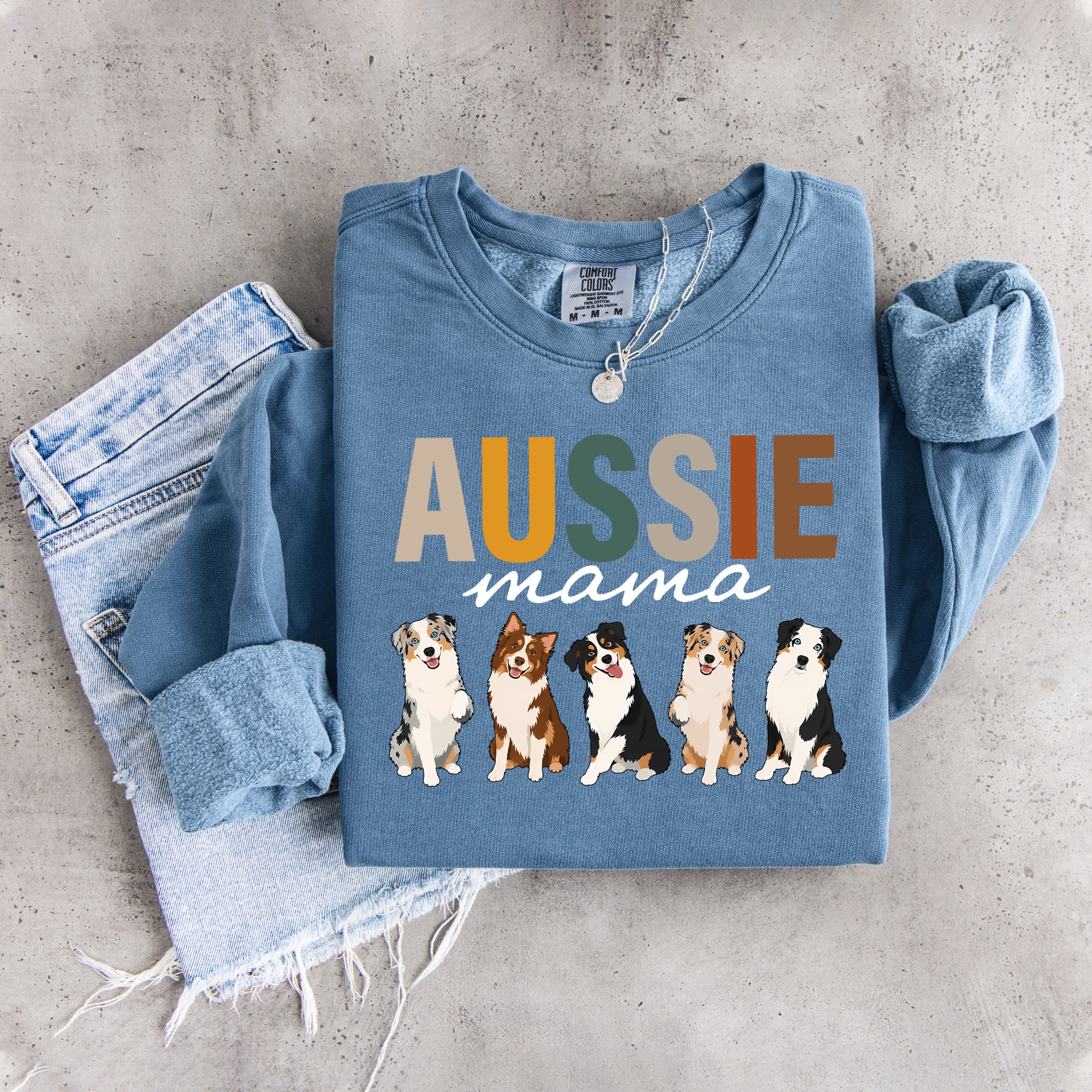 Sweatshirt für Australian-Shepherd-Mamas