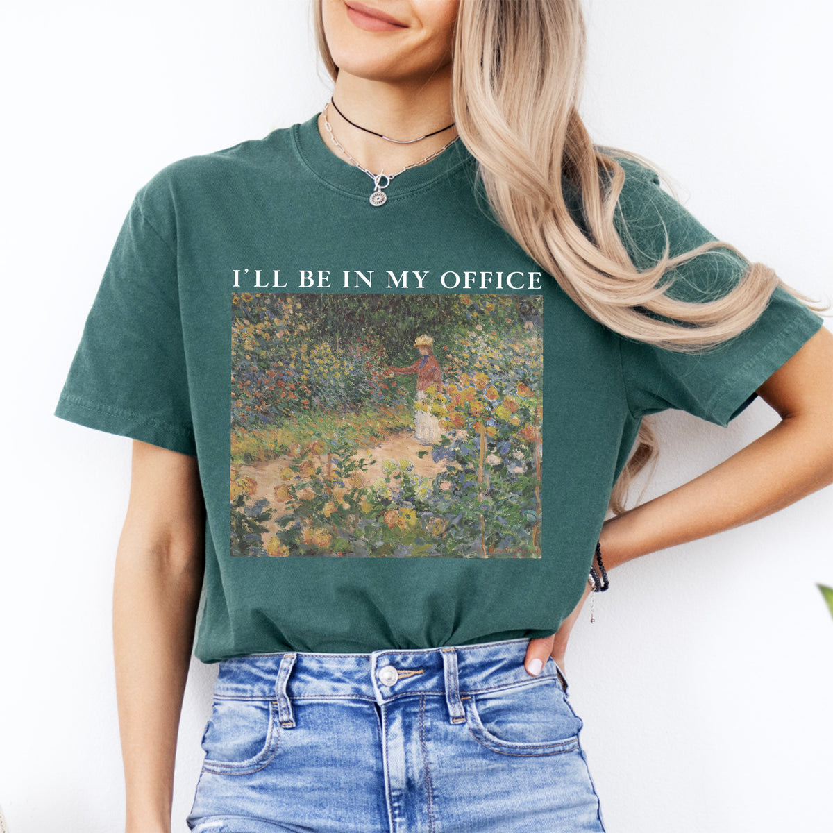 T-Shirt „I'll Be In My Office plant Lover“