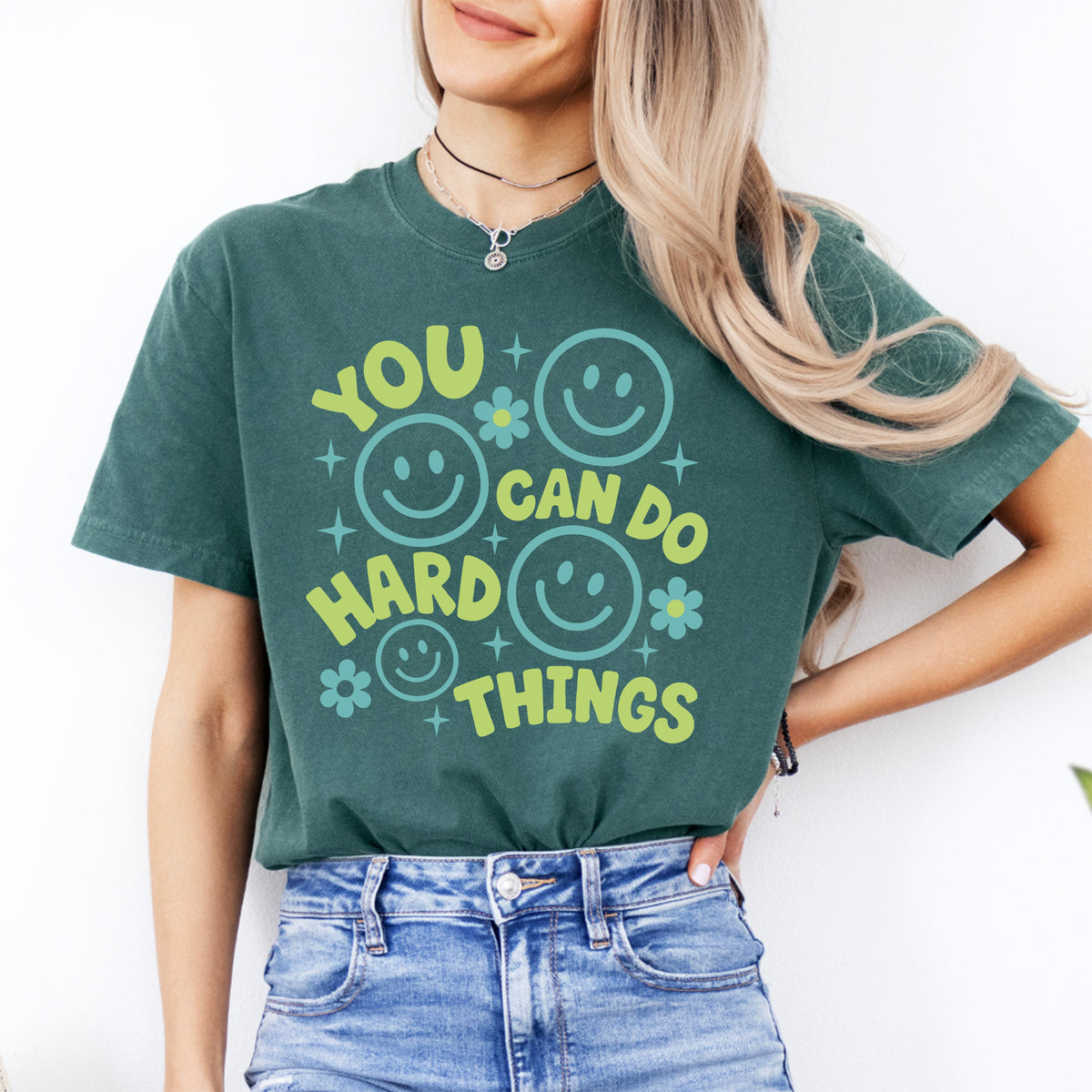 You Can Do Hard Things Tee