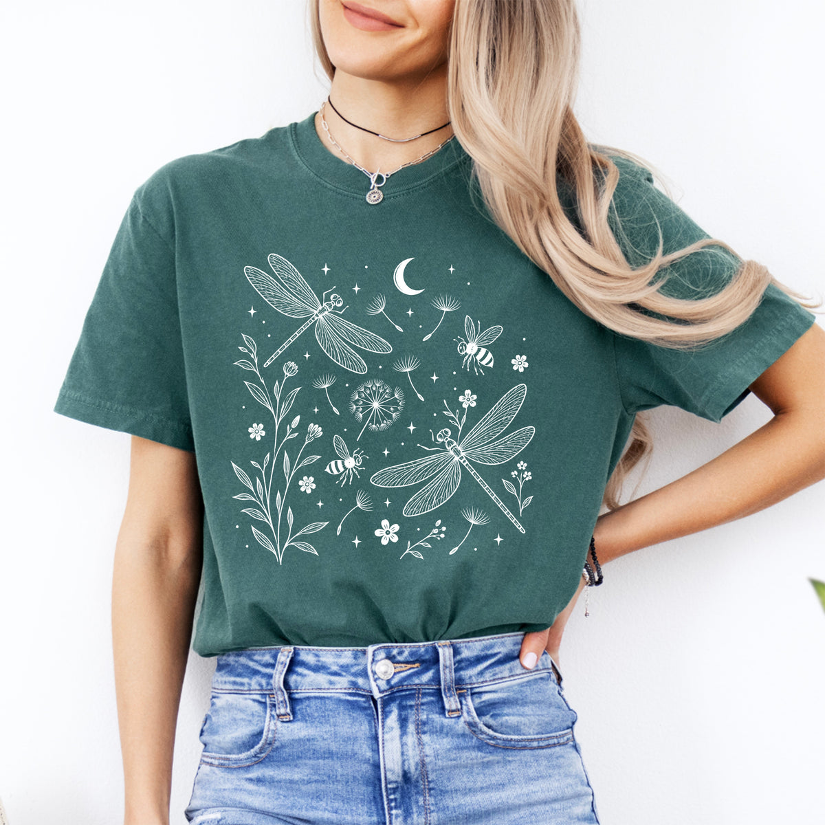T-shirt nature libellule