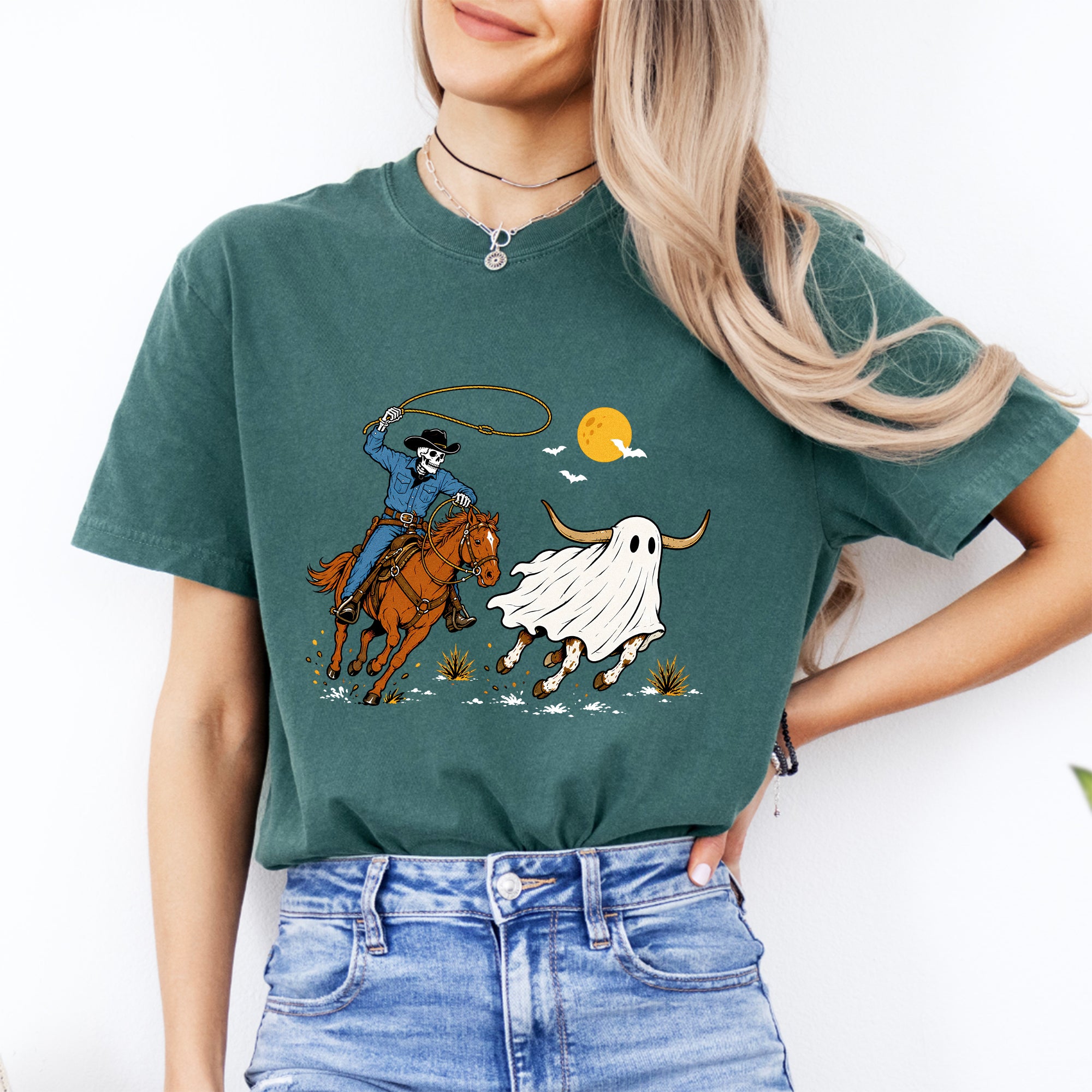 Halloween-Cowboy-T-Shirt