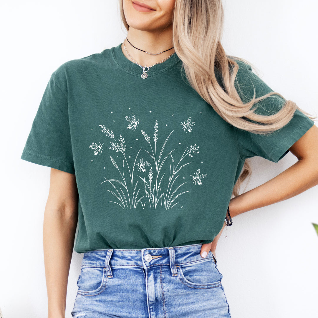 T-shirt Firefly & Meadow Grass