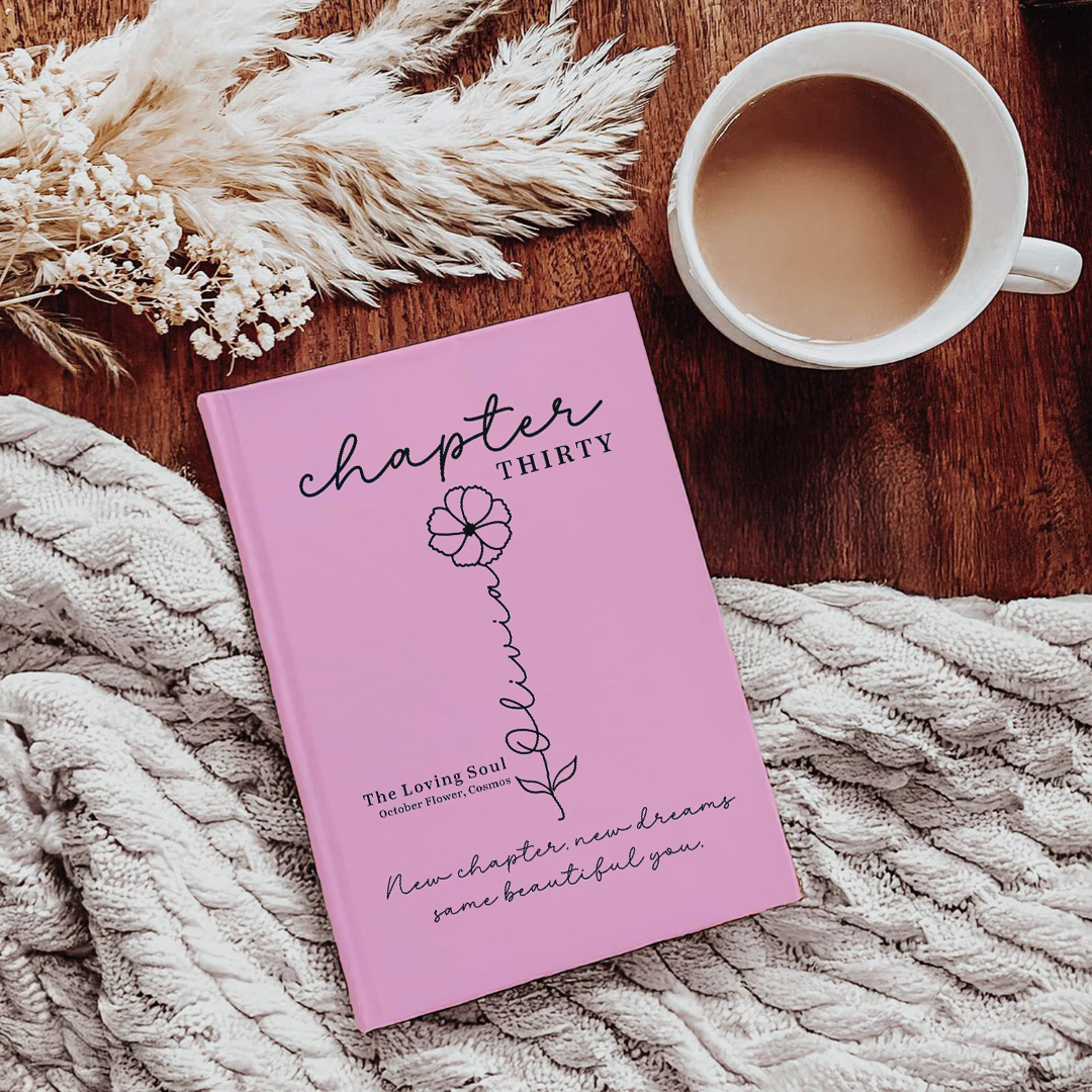 Personalized 30th Birthday Journal