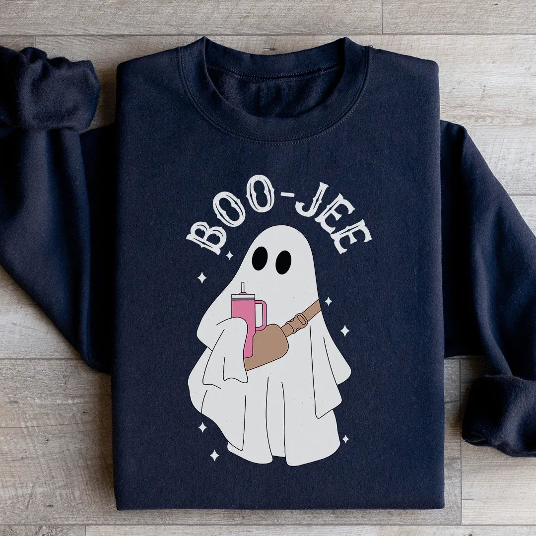 Boo Jee Sweatshirt Black / S Peachy Sunday T-Shirt