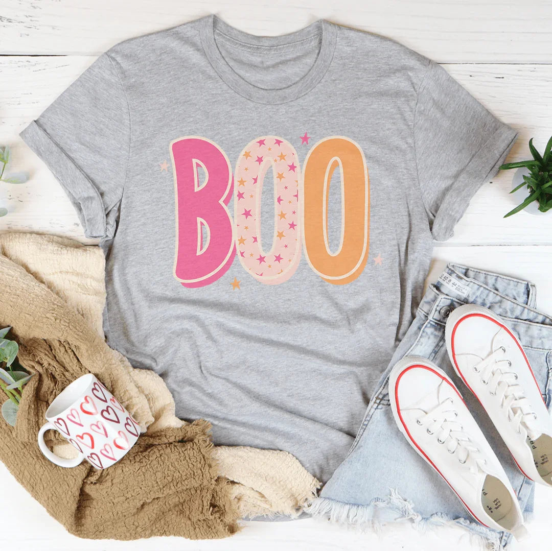 Boo Tee Athletic Heather / S Peachy Sunday T-Shirt