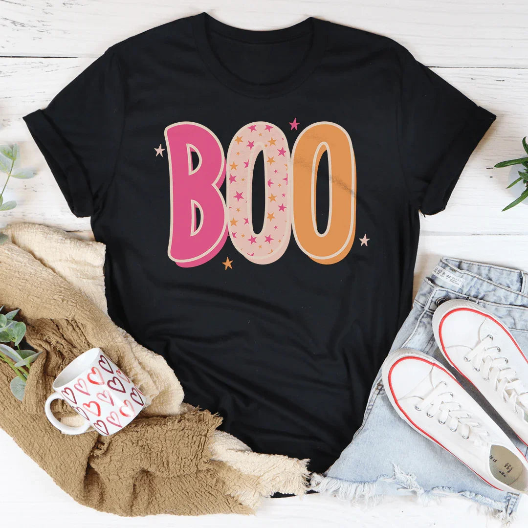 Boo Tee Black Heather / S Peachy Sunday T-Shirt
