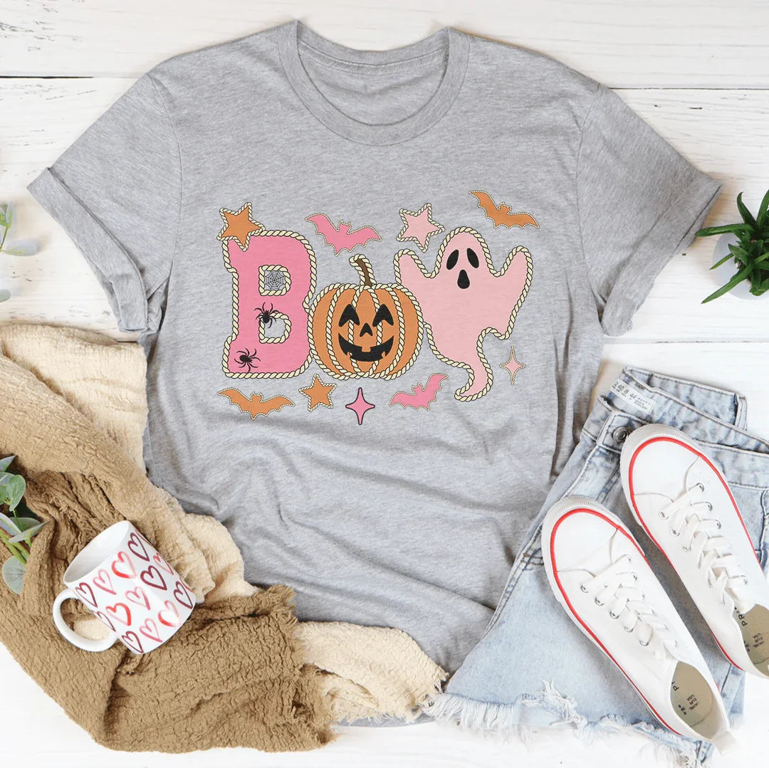 Boo Western Tee Athletic Heather / S Peachy Sunday T-Shirt