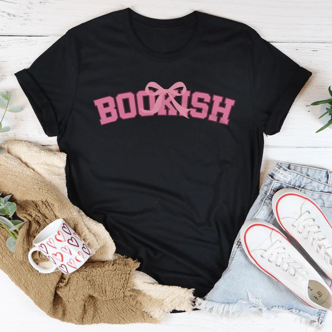 Bookish Tee Black Heather / S Peachy Sunday T-Shirt