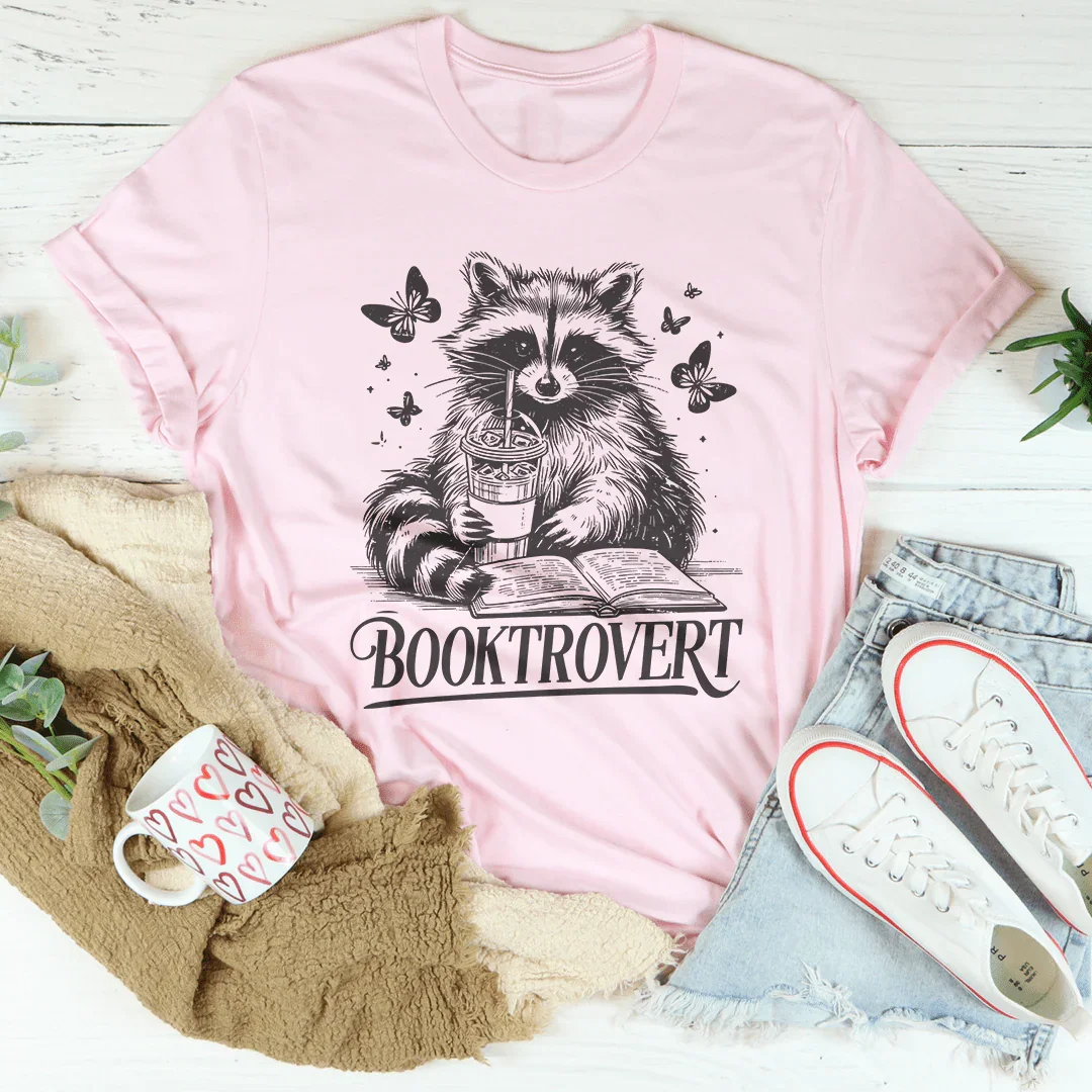 Booktrovert Bookish Tee Pink / S Peachy Sunday T-Shirt