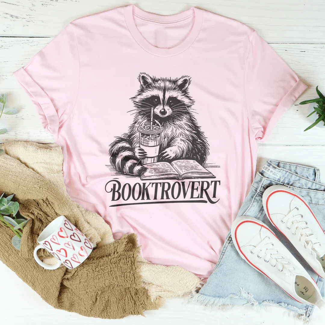 Booktrovert Bookish Tee Pink / S Peachy Sunday T-Shirt