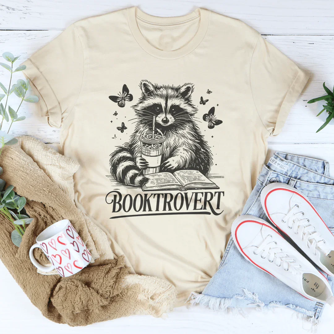Booktrovert Bookish Tee Soft Cream / S Peachy Sunday T-Shirt