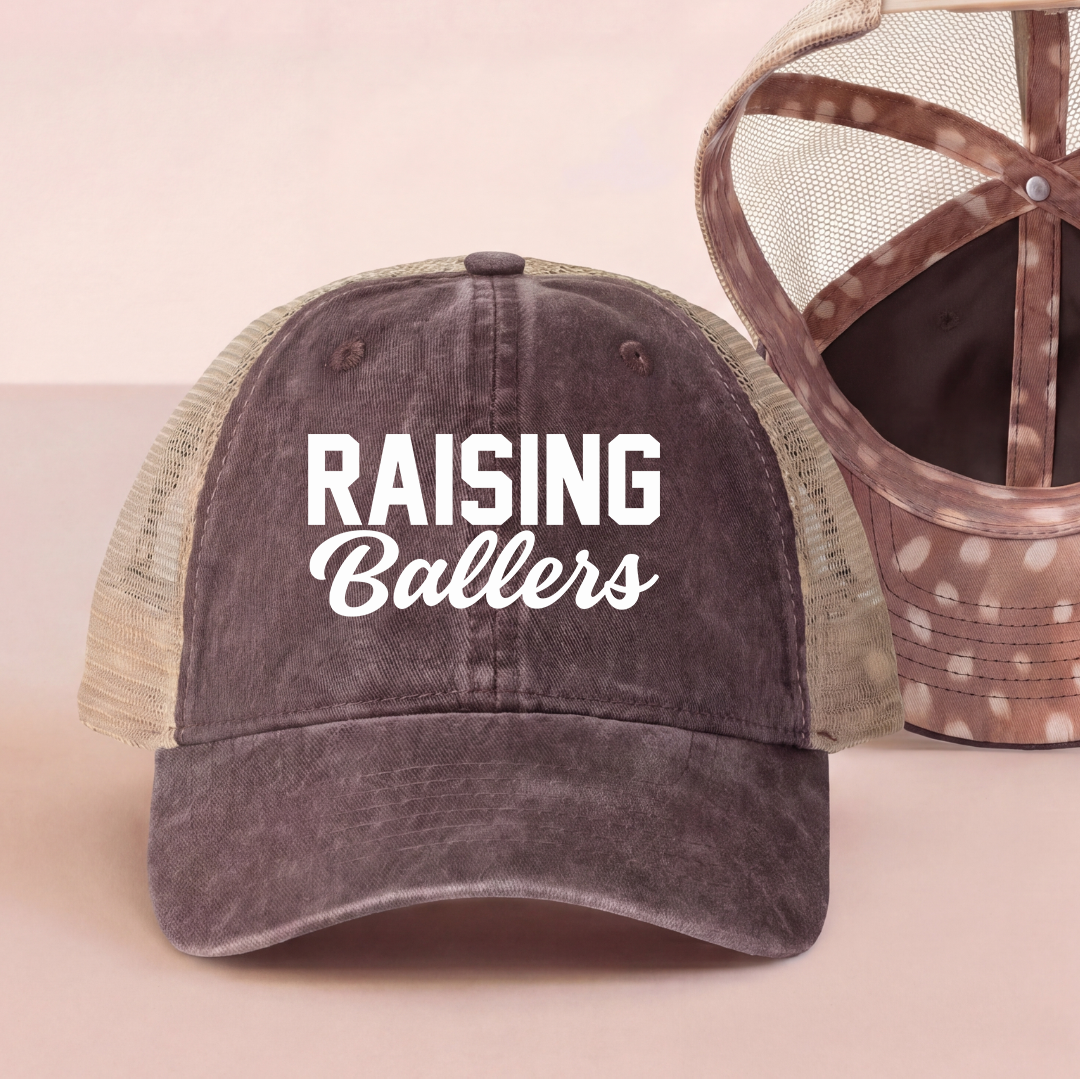 Raising Ballers Embroidered Trucker Hat
