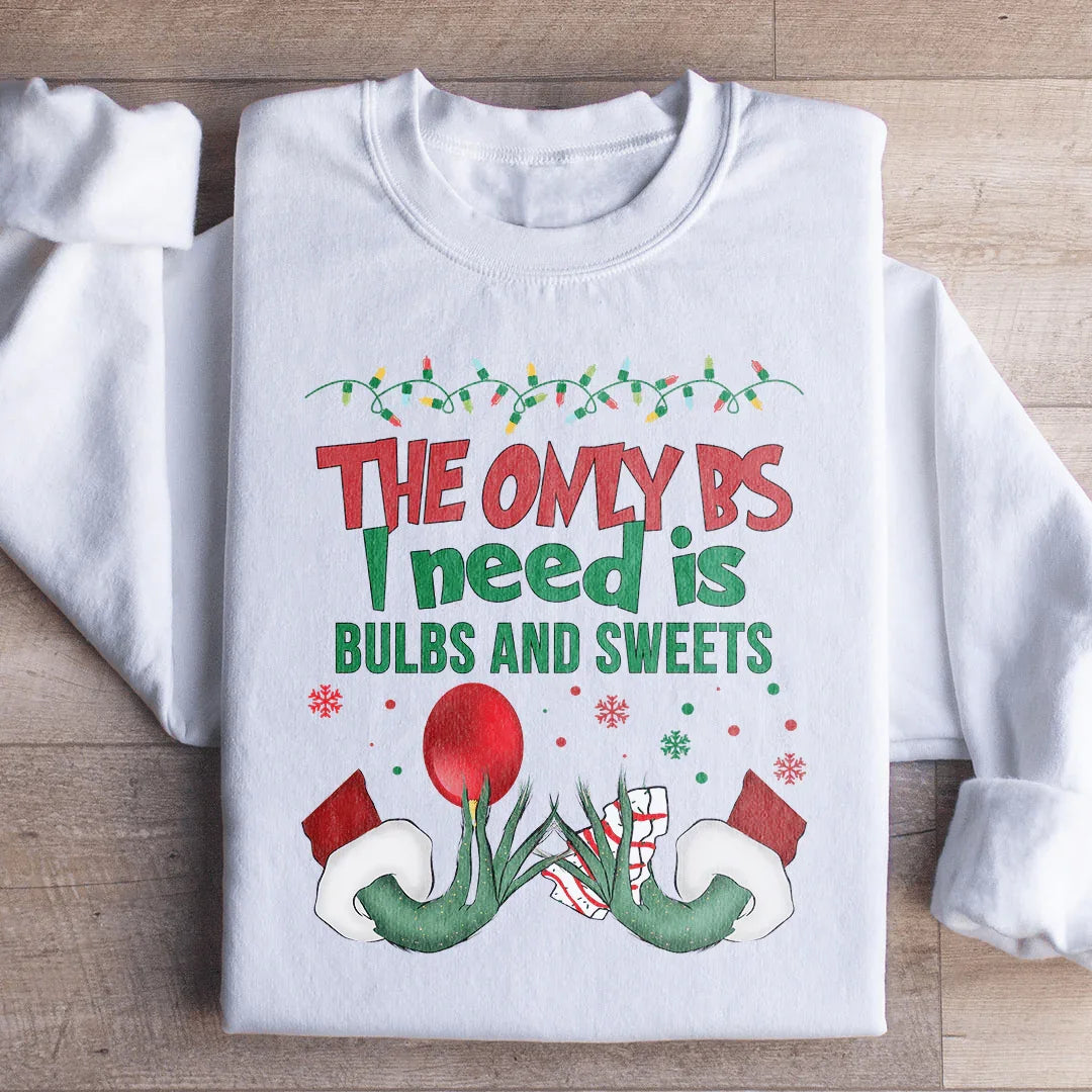 Bulbs And Sweets Sweatshirt White / S Peachy Sunday T-Shirt