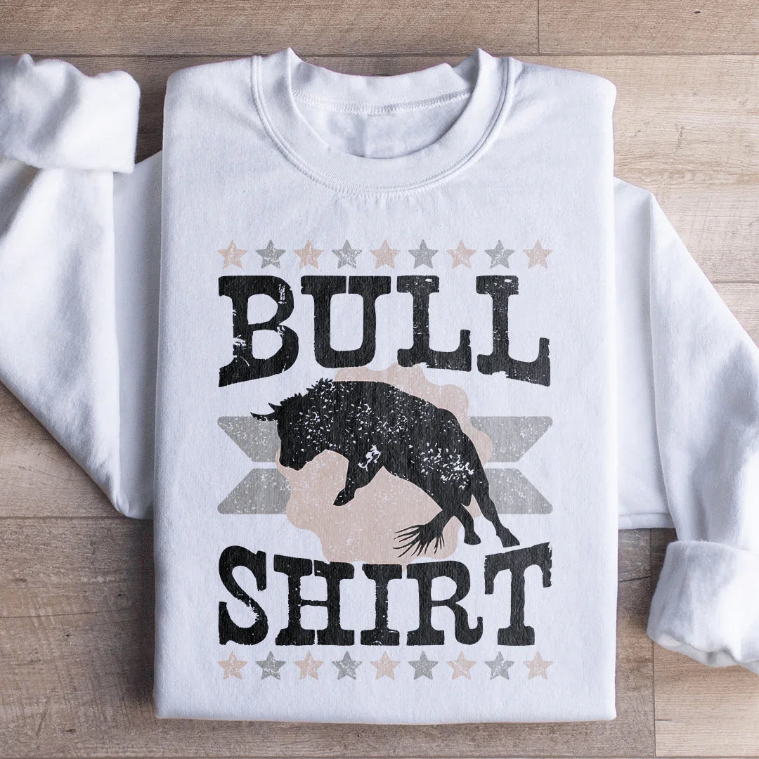 Bull Shirt Sweatshirt White / S Peachy Sunday T-Shirt