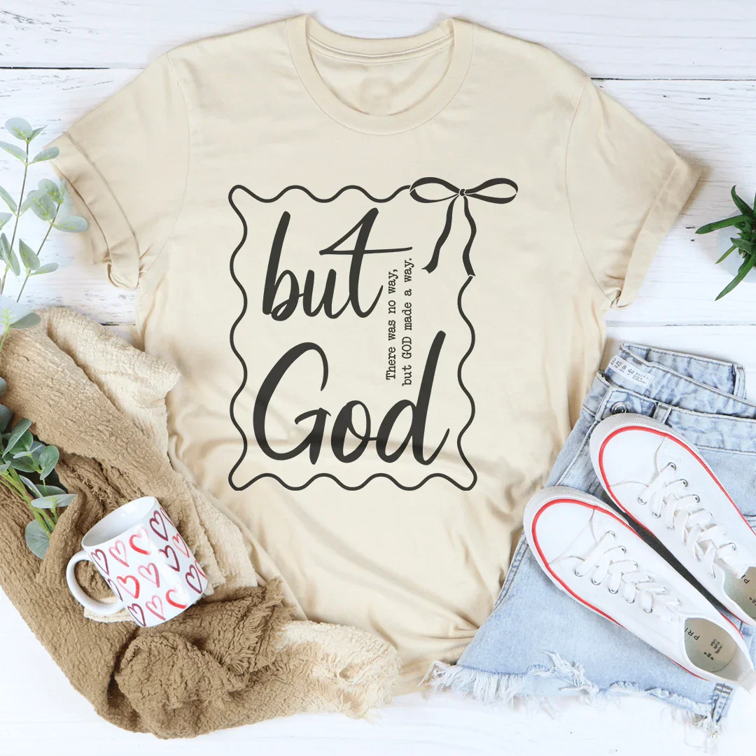 But There Was No Way Tee Soft Cream / S Peachy Sunday T-Shirt