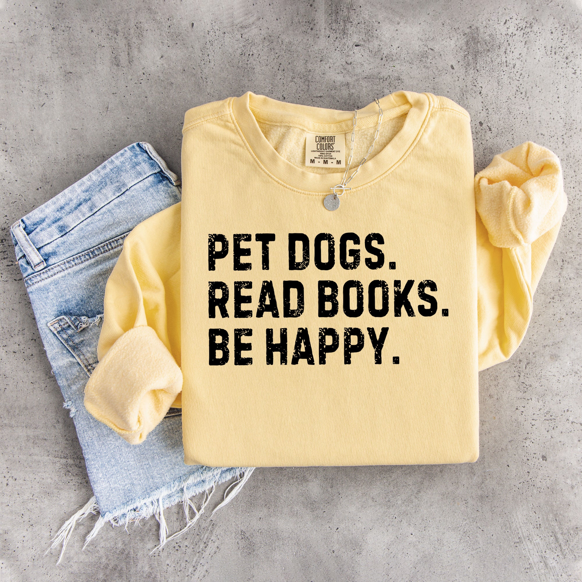 Pet Dogs Read Books Sweatshirt