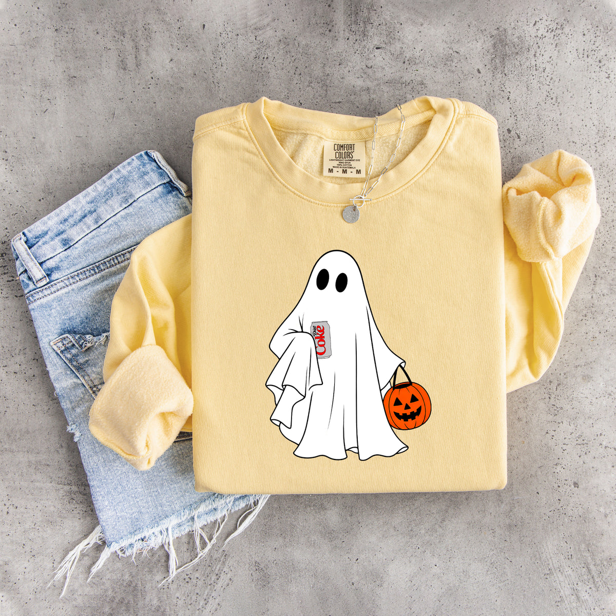 Halloween Diet Coke Ghost Sweatshirt