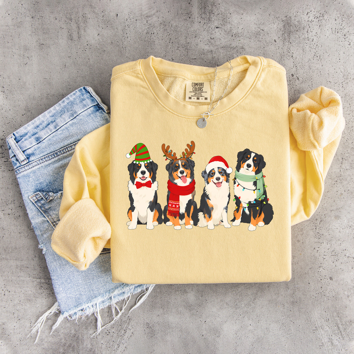 Bernese Mountain Dog Christmas Sweatshirt