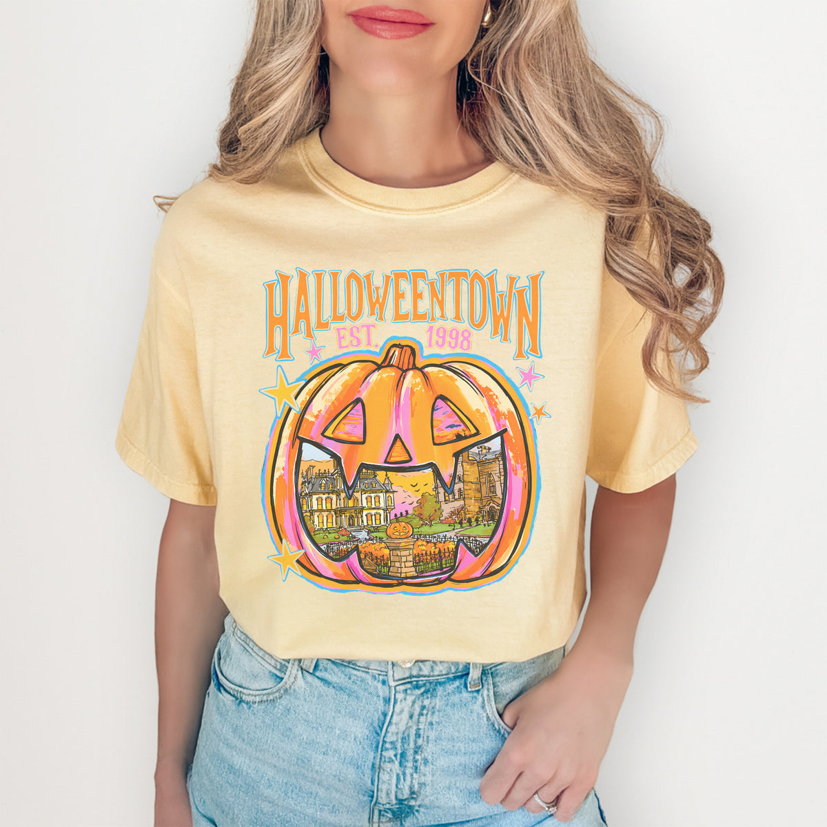 Halloweentown Town Pumpkin Tee