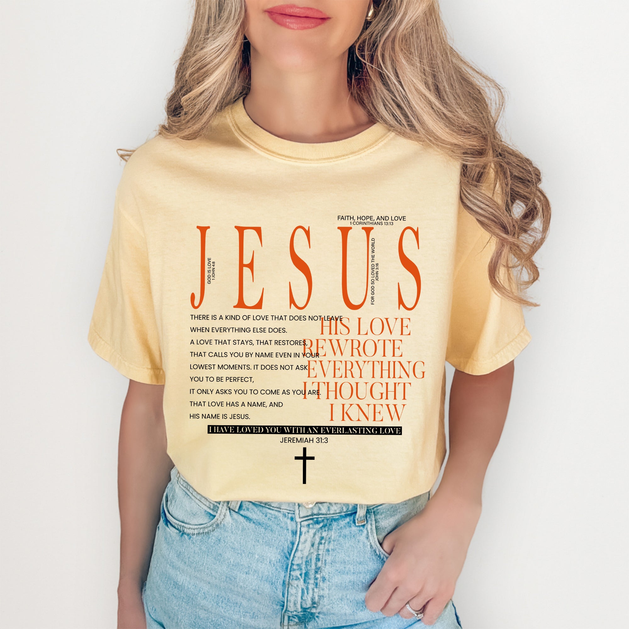 Jesus-Bibelvers-T-Shirt