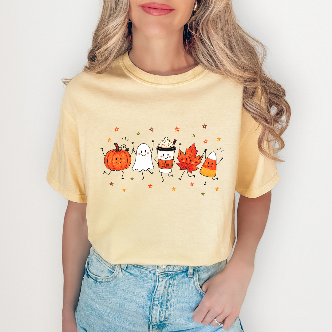 Cute Fall Doodles Tee