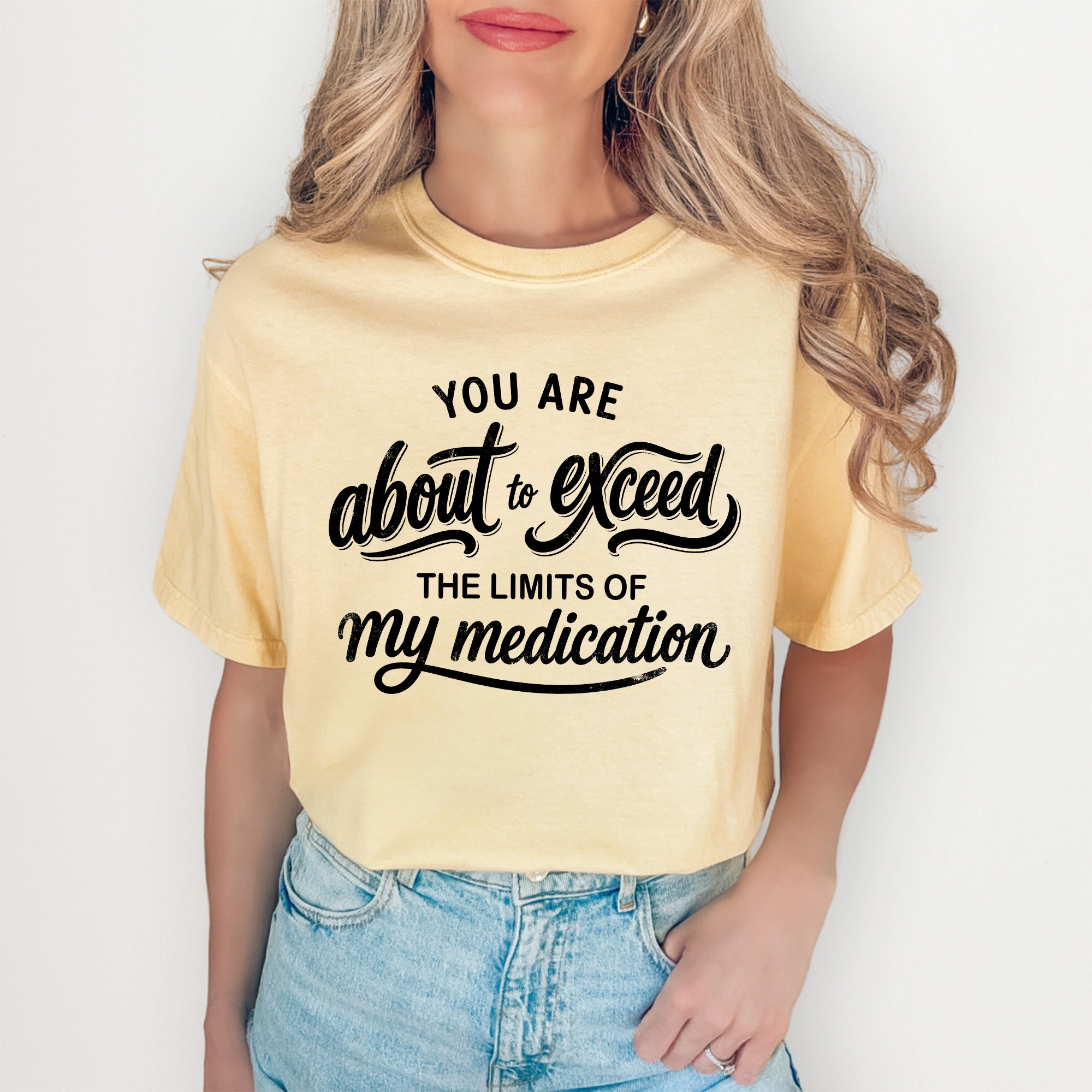 Camiseta «Estás a punto de exceder el límite»