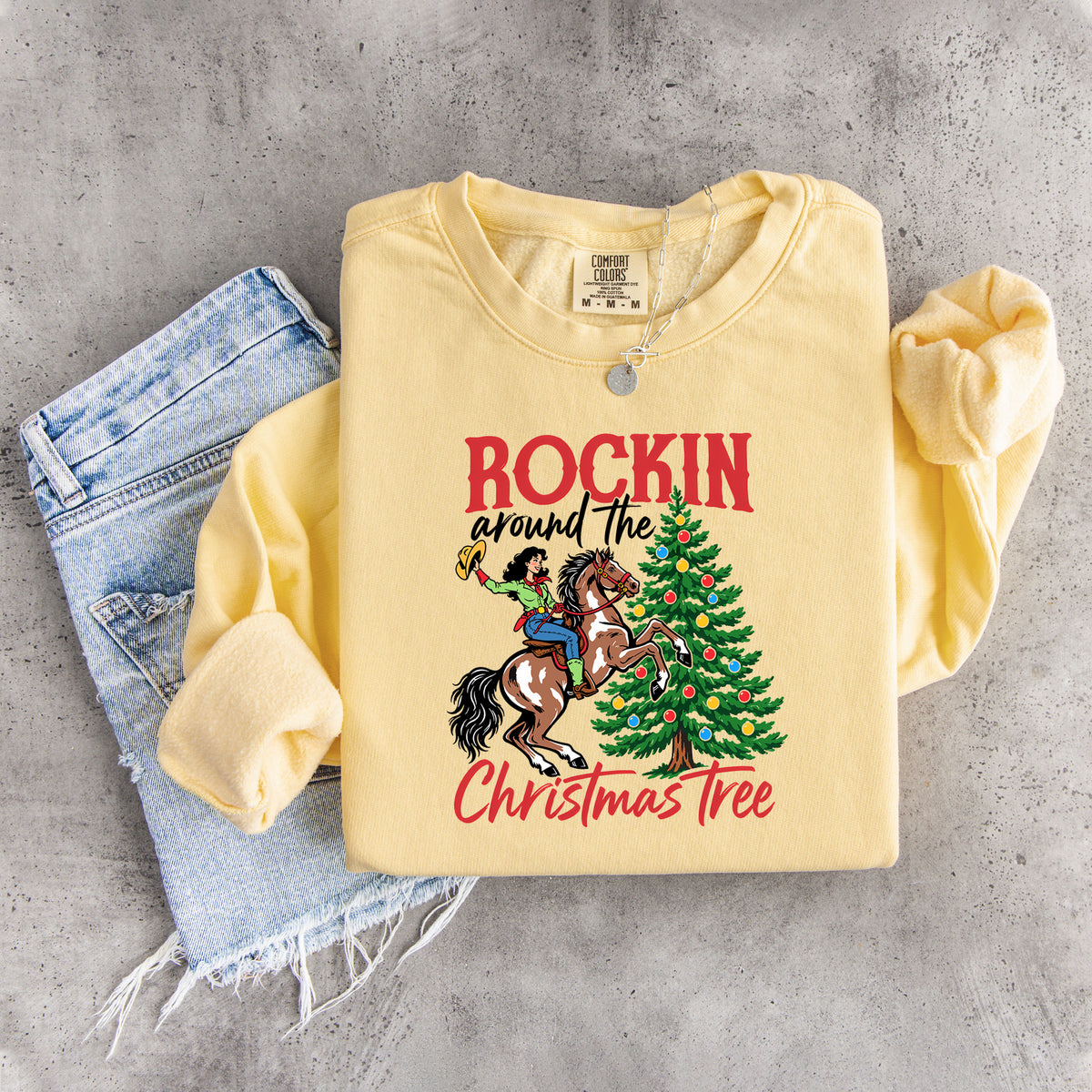 Rockin Around The Christmas Tree Sweatshirt