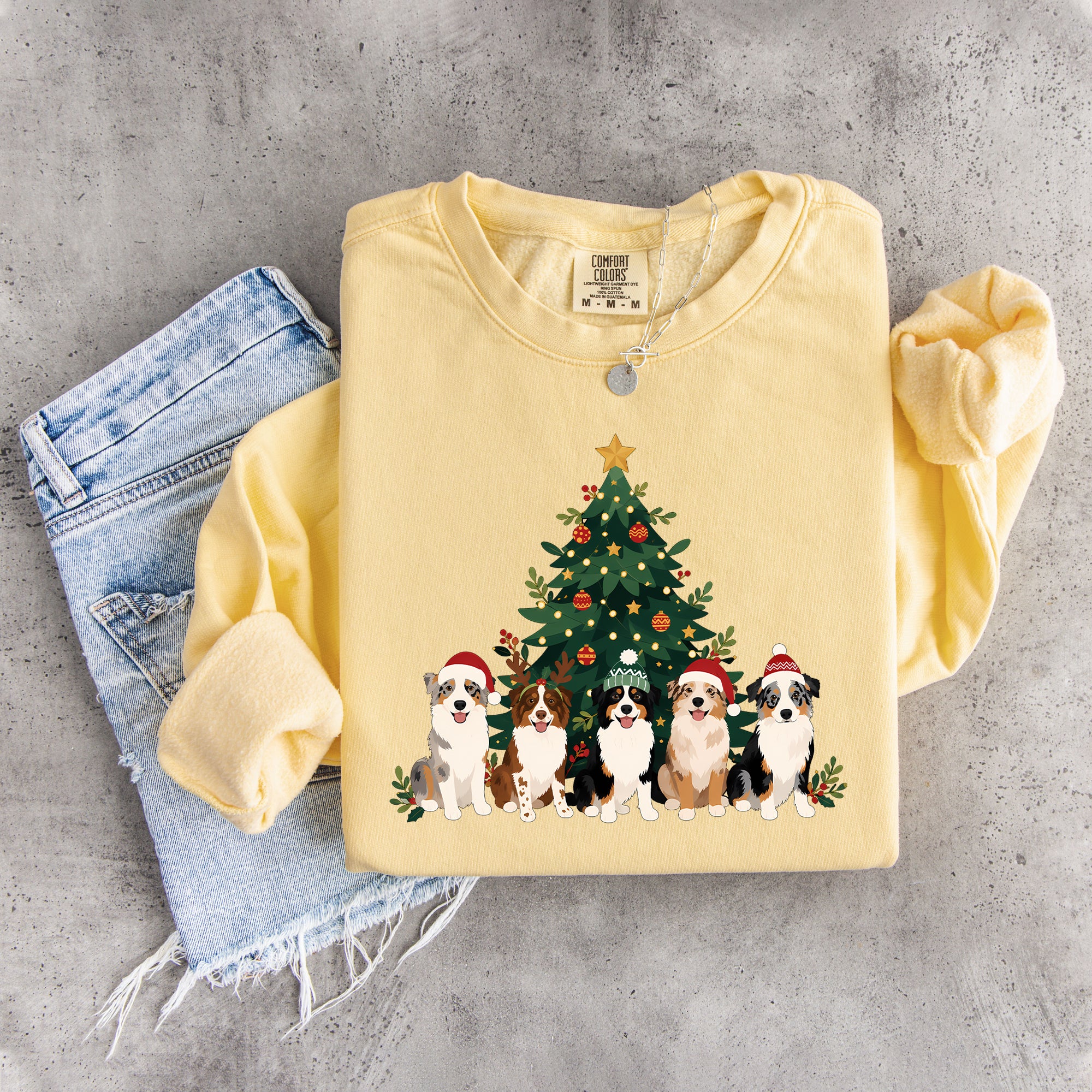 Australian Shepherd Christmas Sweatshirt
