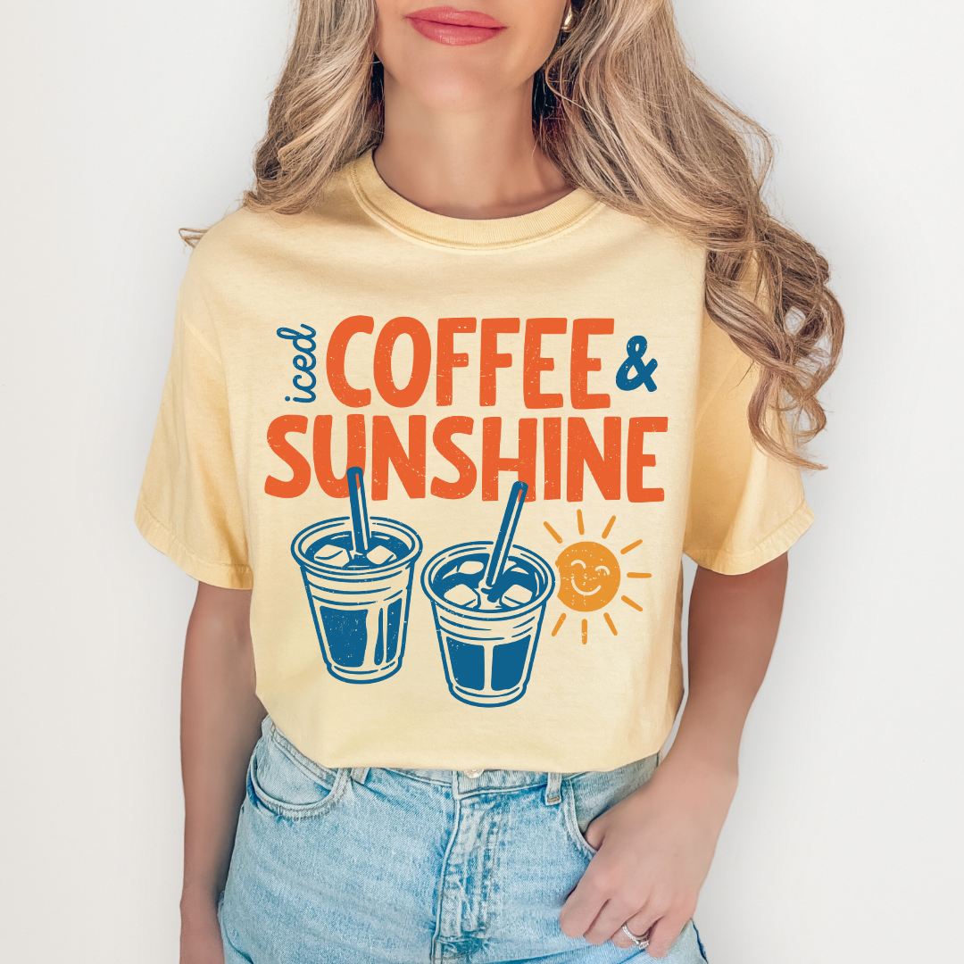 Iced Coffee And Sunshine Tee
